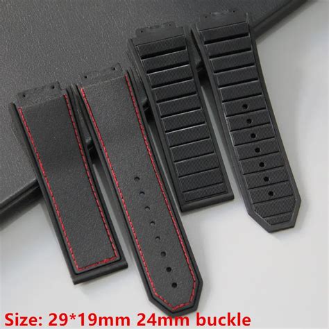 Rubber Strap for Hublot King Power Series 29x19mm